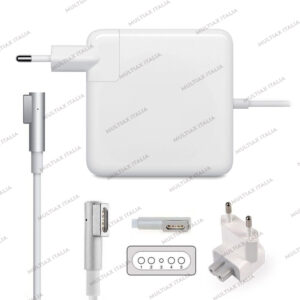 Caricabatterie per Apple Macbook Pro 60w 16,5V 3,65A Magsafe 1 a L A1278 A1181 A1184 A1344 A1330 A1342 (1)