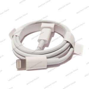 Filo Cavo di Ricarica Cavetto Type C Lightning Caricabatterie per Apple Mac IPad iPhone Airpods Apple Watch ipo C da 1 metro